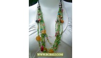 Fashion Necklace Layered Beaded